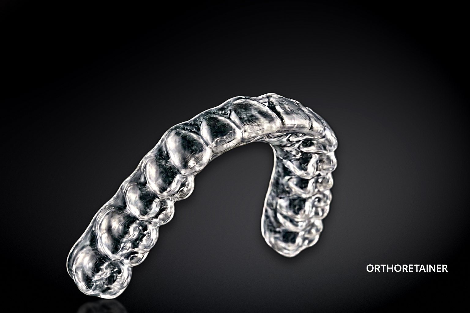 Digital gefertigte Retentionsschiene von OrthoRetainer